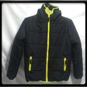SALE! Roebuck & Co Youth Puffer Coat W Hood Sz.M 10/12 Gently Worn (BX31)